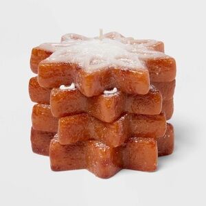 Threshold Stacked Star Cookie Candle